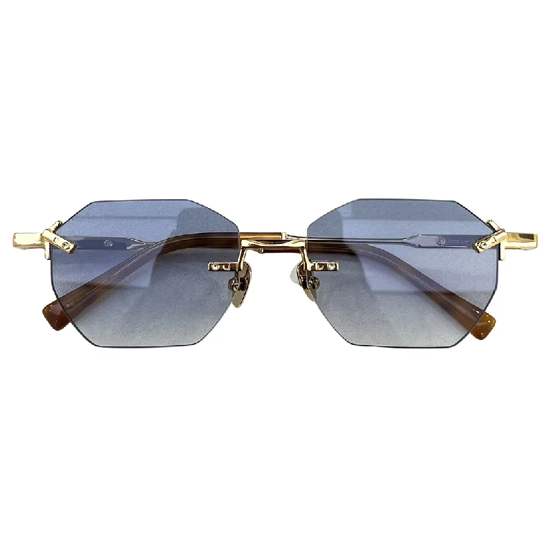 CURTIS JOH модные легкие роскошные квадратные солнцезащитные очки в металлической