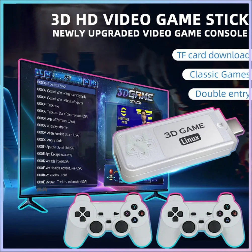 Консоль игровая Y6 в стиле ретро 4K 60 кадров/с HDMI низкая задержка