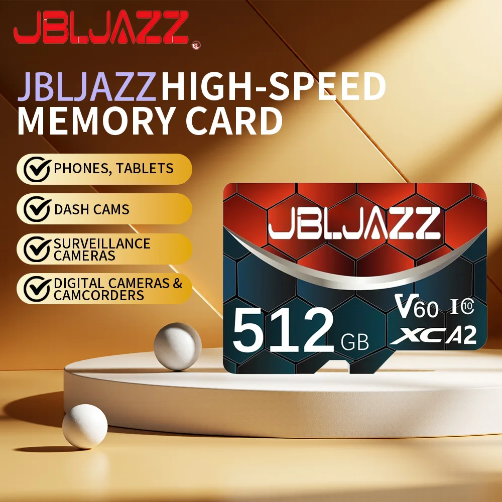 Фото Карта памяти Micro TF SD 512 ГБ, 128 ГБ, 64 ГБ, A2 V30 U3, флеш-карты MicroSD, совместимые с камерами и DJI Pocket 3 №1