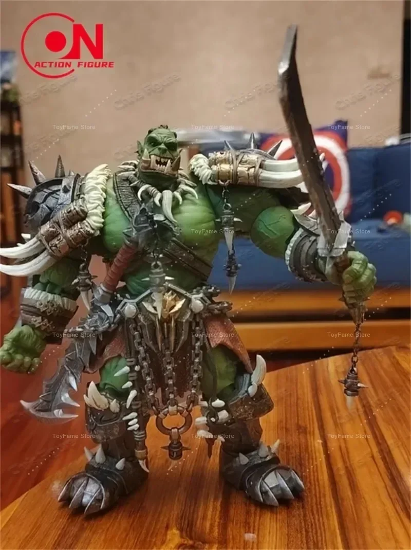 В наличии: Набор моделей In Stock Operation Secret Bank 110 WOW Horde Guardian NO.02 Берсерк-Варвар Орк, 20 см, и фигурка воина NO.01 (art.: 3920dc3d1117f) - 3920dc3d1117f