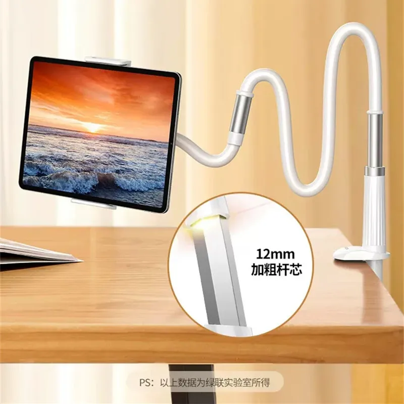 

Ugreen Phone Tablet Holder For Bed Desk Flexible Long Arm Clamp Tablet Stand For iPad Samsung Xiaomi Huawei Tablet Bed Mount