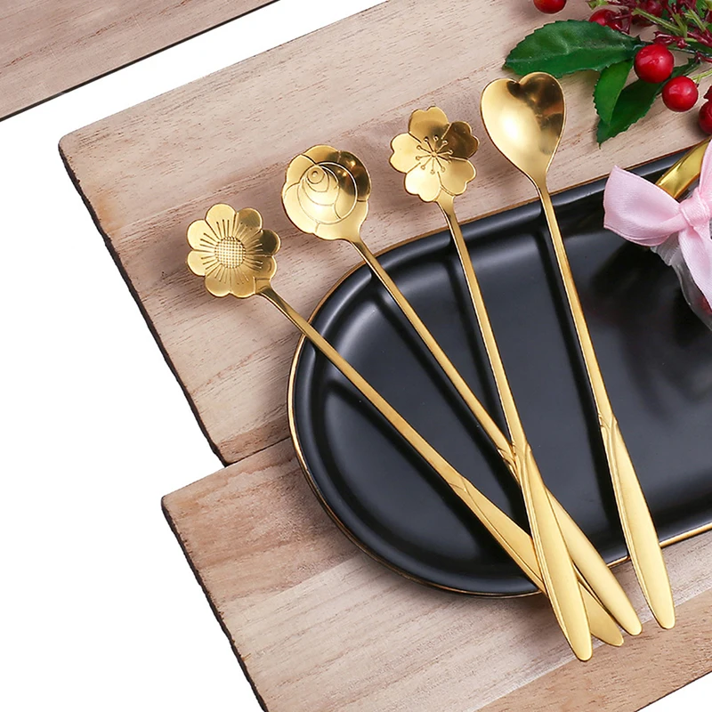 

Ложки для кофе JETTING, набор из 4 штук, нержавеющая сталь