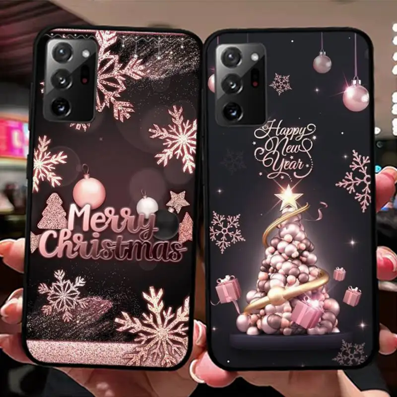 

Merry Christmas Tree Deer Phone Case for Samsung Note 5 7 8 9 10 20 pro plus lite ultra A21 12 72