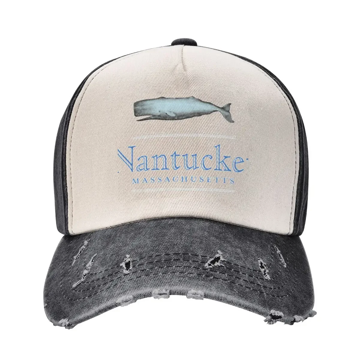 Nantucket Massachusetts винтажная бейсболка с дизайном кита шляпа на заказ пляжная для
