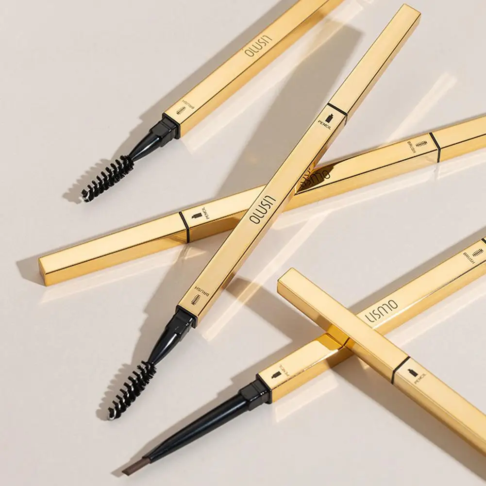 

2023 Professional Small Gold Bar Eyebrow Pen Eyebrow Pencil Tip Pen Tattoo Long Brown Lasting Natural Eyebrow Waterproof Da R6O7