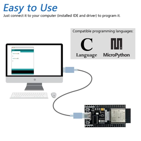 Freenove ESP32-WROOM микроконтроллер