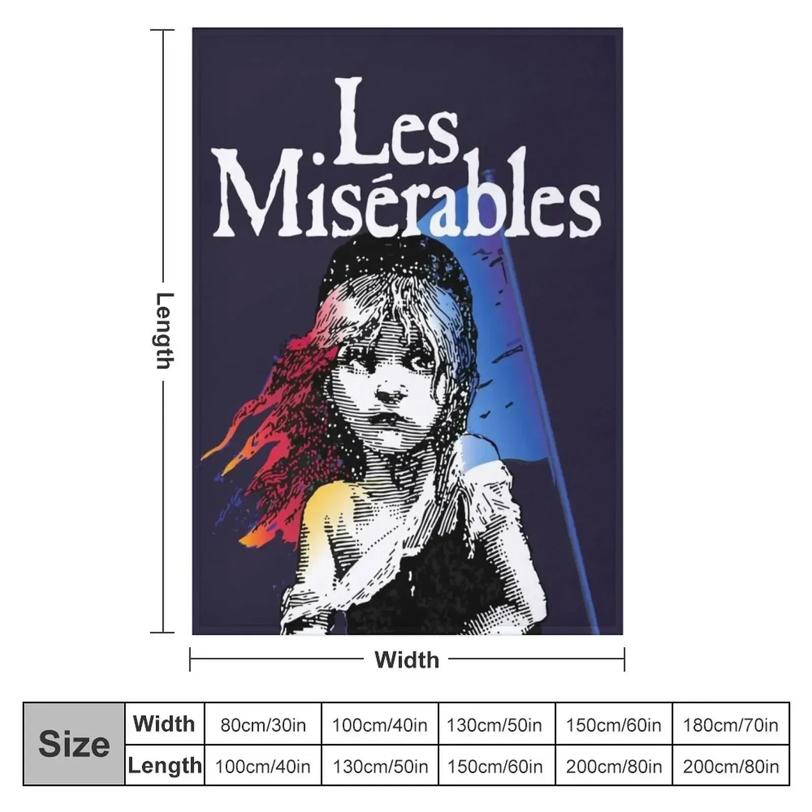Одеяло LES MISéRABLES Beautifuls Hairys Одеяла