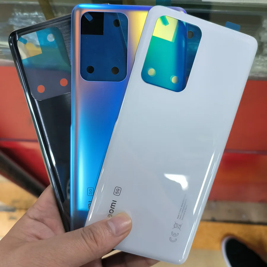 

Оригинал для Xiaomi 11T Pro 5G крышка аккумулятора Mi 11T Задняя стеклянная крышка корпус дверной чехол с клейким объективом камеры