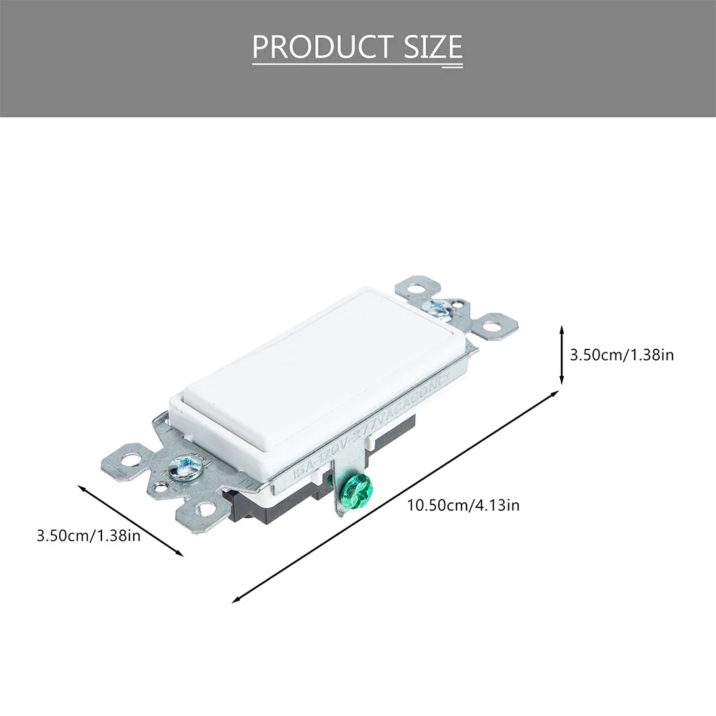 Панель переключения с 3 режимами освещения трехсторонний декоративный аксессуар