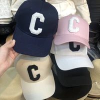 tide brand c standard net red baseball cap ladies summer thin canvas caps spring and autumn outdoor outing mens sun hat