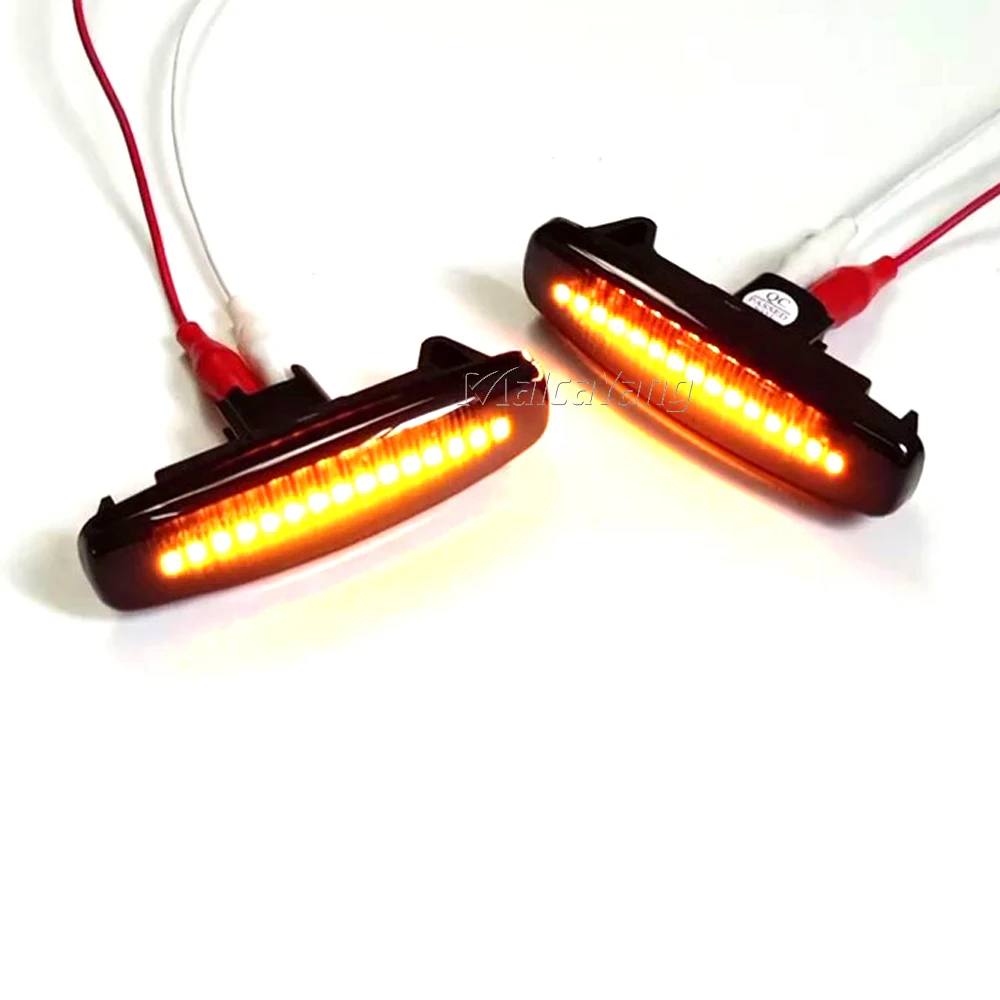 

2Pcs For Infiniti EX25 EX35 EX37 G25 G35 Q40 Q60 Q70 QX50 QX70 M25 M37 JX35 Dynamic Side Marker Indicator Sequential Light