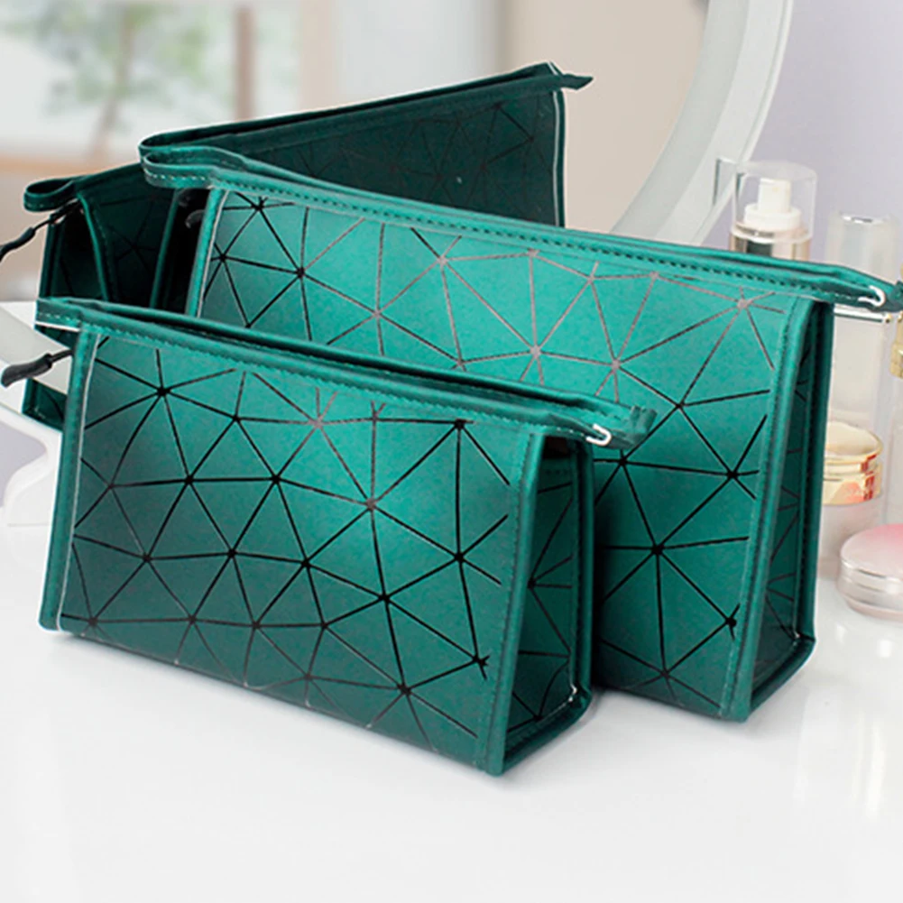 

Модная дорожная портативная косметичка из искусственной кожи, женский водонепроницаемый органайзер для косметики, высококачественные Чех...