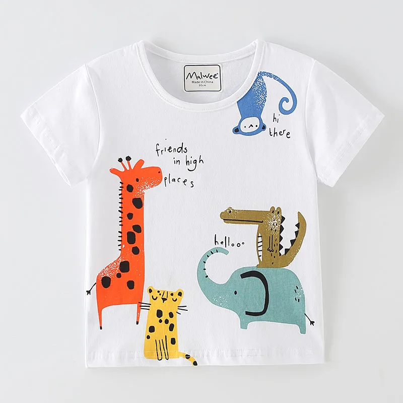 

Качественная летняя детская одежда из 100% чесаного хлопка 2022, футболки для мальчиков, Повседневная футболка, Детская футболка, одежда для ма...