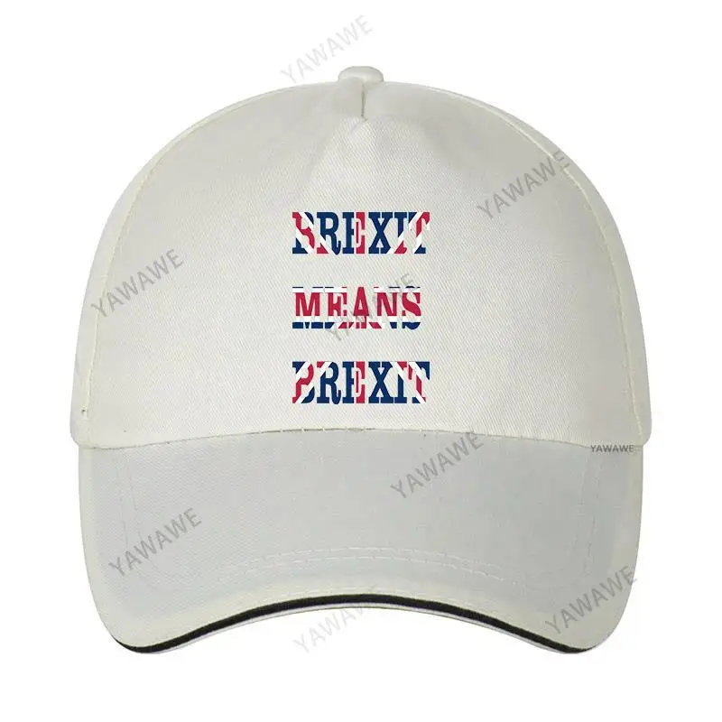 

cotton unisex Adjustable Baseball Cap BREXIT MEANS BREXIT Man Women Summer Hat drop shipping