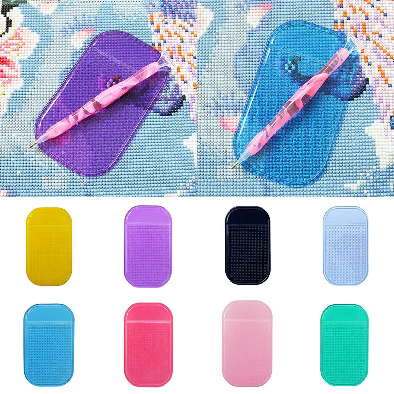 

Волшебный липкий коврик для алмазной живописи 5D «сделай сам», новый держатель для вышивки, нескользящий коврик, моющиеся аксессуары для алм...