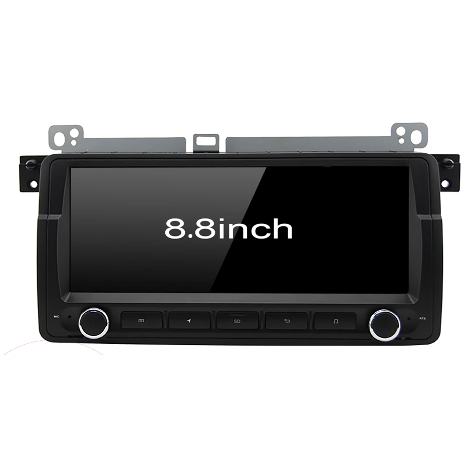 

For 3 Series BMW E46 M3 318/320/325/330/335 1998-2005 Car AutoRadio Android 11 Car Multimedia Player Audio 8Core Spin Button PC