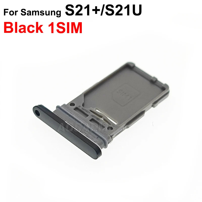 Держатель слота для SIM-карты Aocarmo Samsung Galaxy S21 Ultra + S21U Plus