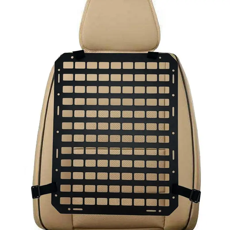 

Органайзер на спинку сиденья автомобиля, жесткая панель Molle с панелями Molle, универсальные органайзеры на заднее сиденье для большинства транспортных средств, для стрелков