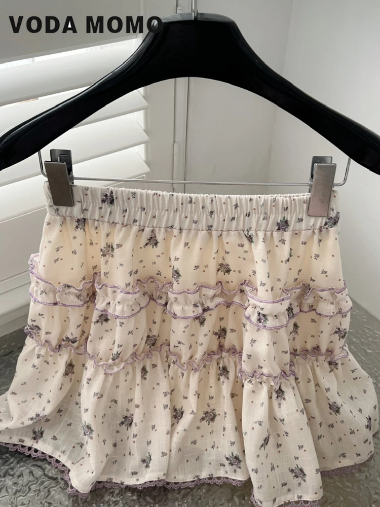 Женский летний костюм из двух предметов топ с вырезом лодочкой и пышная юбка