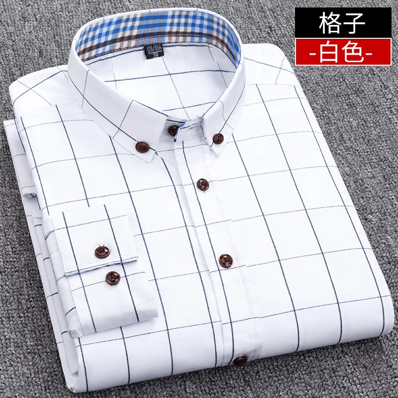 2020 Spring and Autumn New Cotton Printed Shirts Men's Long Sleeves Large Size Fashion Casual Outdoor Youth Shirts Men Clothing