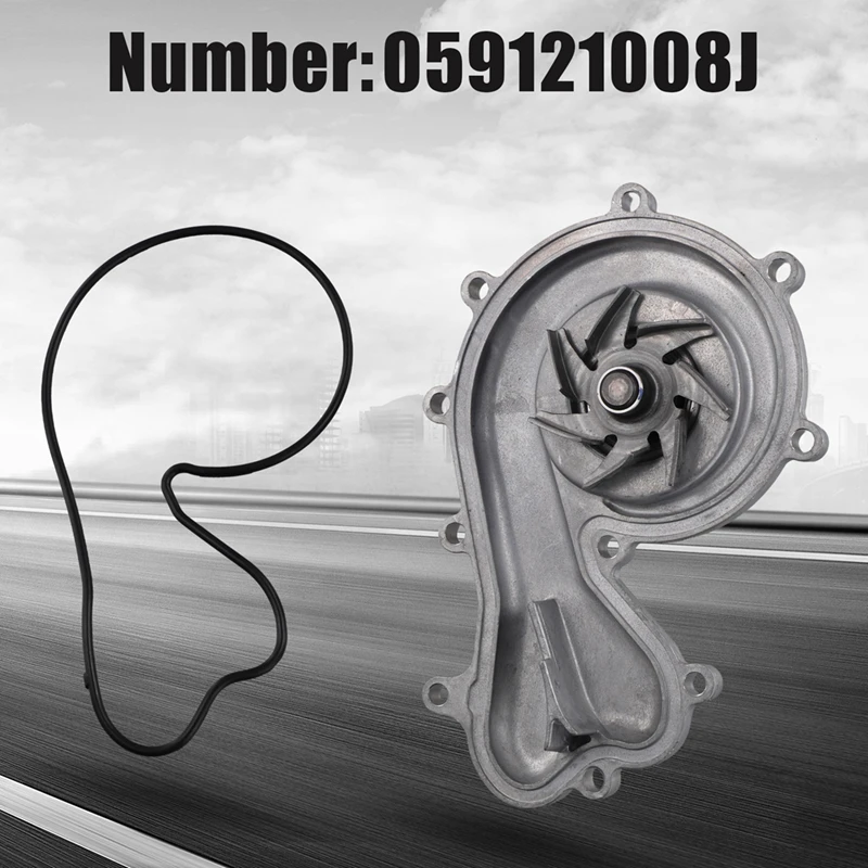 Водяной насос 059121008J для A5 A6 A7 A8 S5 S6 S8 Q5 Q7 Volkswagen Touareg 059 121 008 J