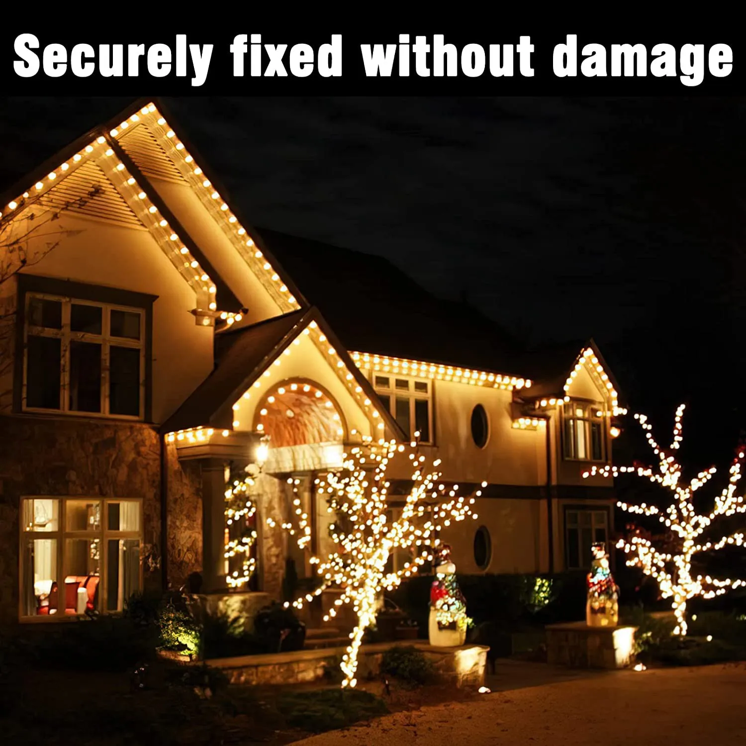 новогодний дом. украшение коттеджа на новый год. подсветка фасада. украшение домов гирляндами. украшение фасада.