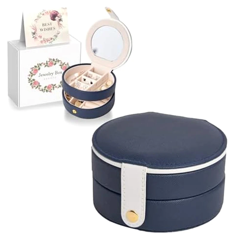

Travel Jewelry Case Organizer,Stylish Small Travel Jewelry Boxes,Travel Essential Replacement Parts Perfect Gift For Birthday