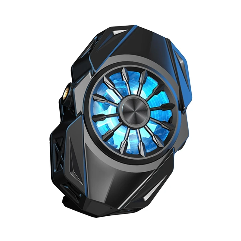 

Universal Cellphone Cooling Fan Silent Semiconductor Quick Cooler Fan Clip Portable Radiator Clamp Heat Sink for Gaming