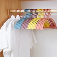 semicircle traceless plastic hanger household adult macaron color non slip clothes hanger clothes seamless clothing rack %d8%b4%d9%85%d8%a7%d8%b9%d9%87