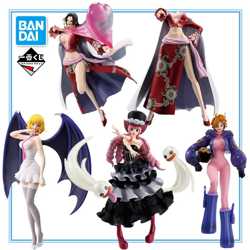 BANDAI One Piece Ichiban Kuji Воспоминания женского главного bohater Hancock Lilith Stussy Perona ПВХ Аниме