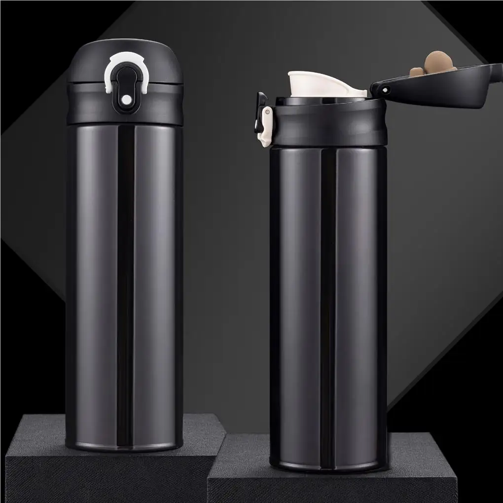 

Термобутылка для путешествий с отскоком из нержавеющей стали, 480 мл