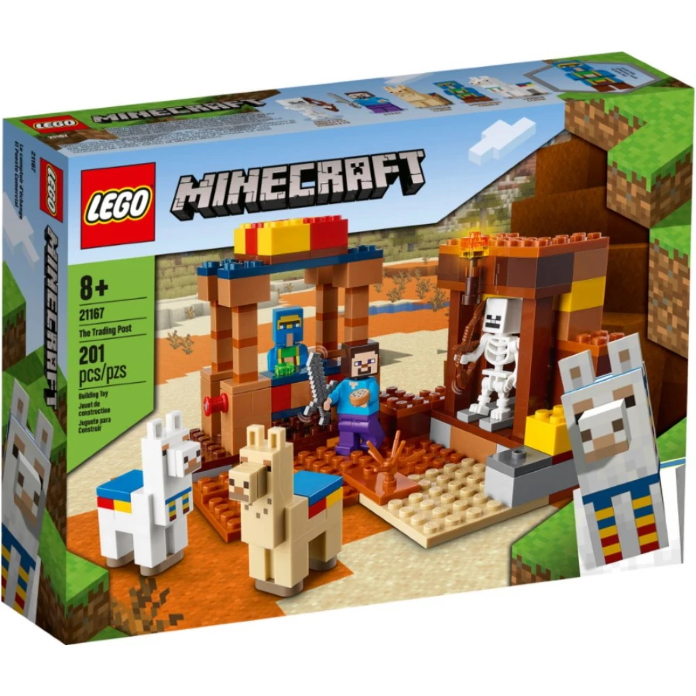 Конструктор LEGO Minecraft (Майнкрафт) 21167 Торговый пост 8+ | Игрушки и хобби