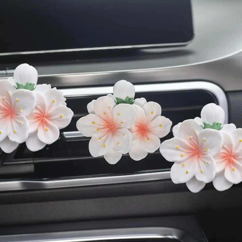 Автомобильный освежитель воздуха с цветком персика Натуральное эфирное масло