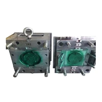 custom double colour rotational shot plastic injection mold moulding mould