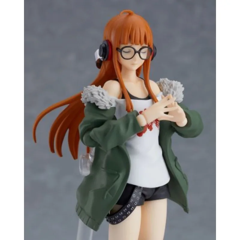 Фото Max Factory Figma # 434 Фигурка Futaba Sakura-140мм, подвижная кукла из ПВХ/АБС-пластика, в стиле Persona5, для любителей аниме, для всех возрастов №4