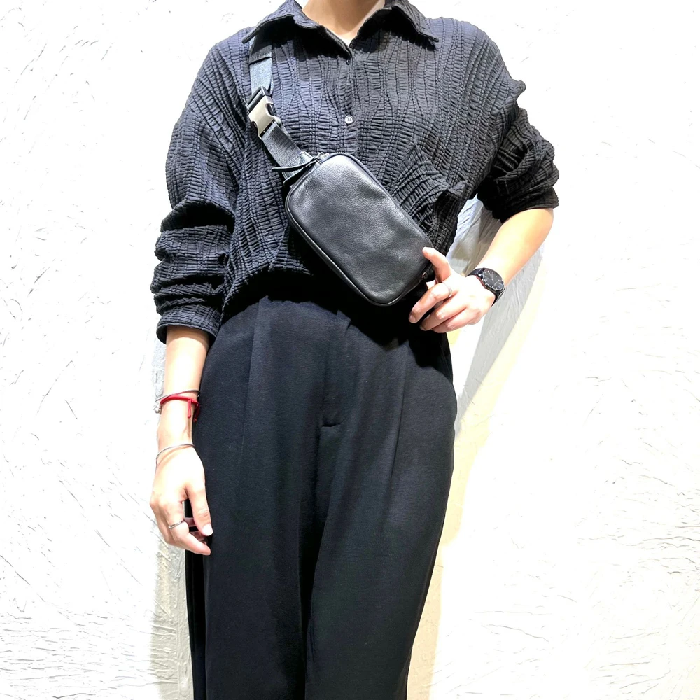 Женская сумка кросс-боди из натуральной кожи