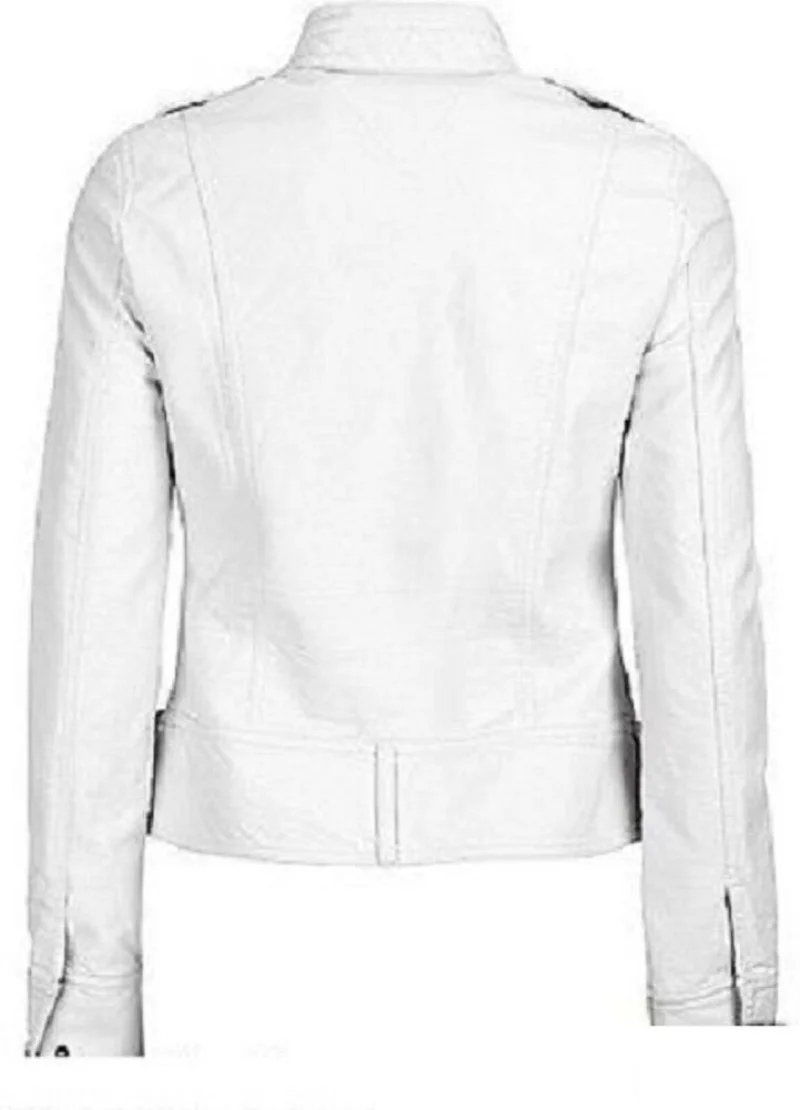 Women Leather Jacket 100% Real Lambskin Leather Moto Jacket for Women Genuine Leather Coat