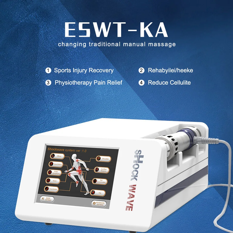 

Shockwave Therapy Machine Extracorporeal Shock Wave Instrument For ED Treatment And Plantar Fascitis New Professional Massager