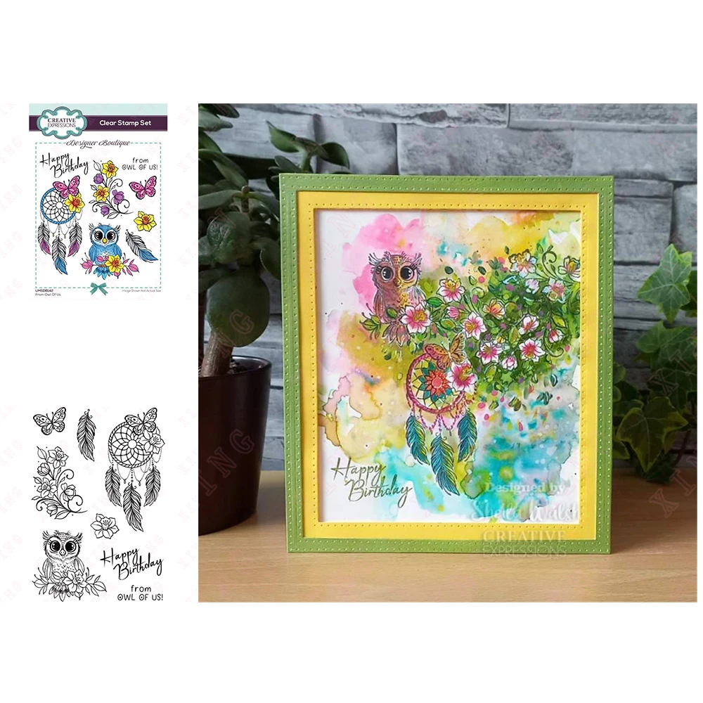 

New Scrapbook Paper Craft Handmade Album Card Mold Diy from Owl of Us Metal Cutting Dies Stamp Set Decoration Embossing Template