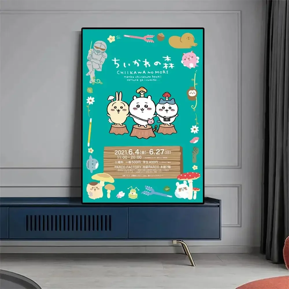 1 Шт. Популярный Милый Постер A-chiikawa С Японским Персонажем Современный Стиль