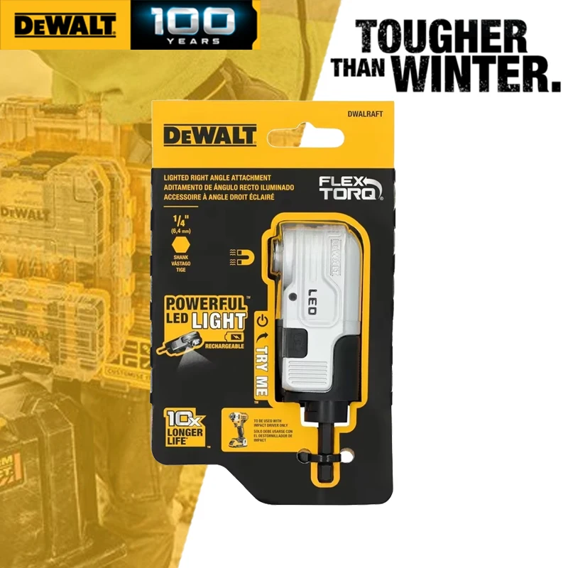 Модульная прямоугольная насадка Dewalt DWALRAFT с подсветкой для аккумуляторной дрели