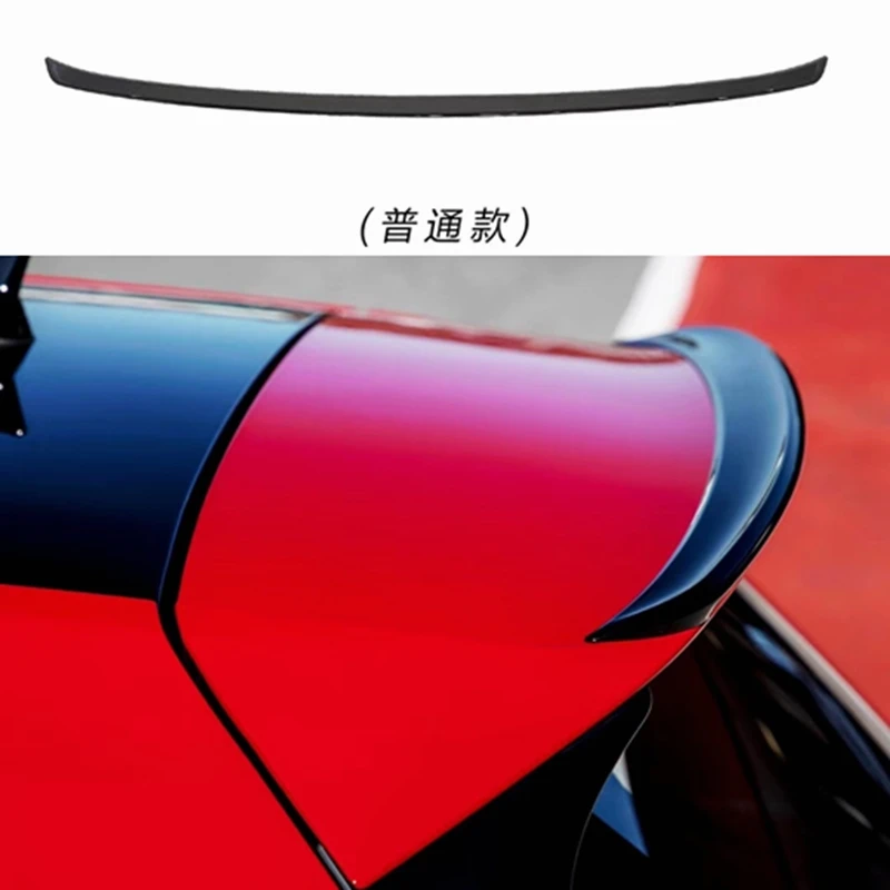 Фото Спойлер для Volkswagen GOLF MK7 MK7.5 2014-2018 GOLF 7 GOIF 7,5, высококачественный спойлер из АБС-материала для заднего крыла автомобиля, цветное заднее крыло №1
