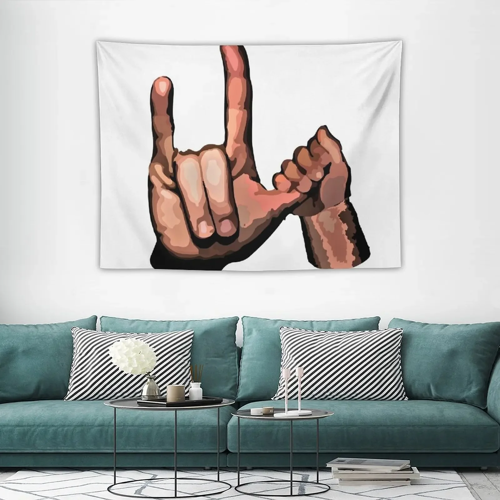 Настенный Гобелен ASL mom &amp Baby милый Декор для комнаты