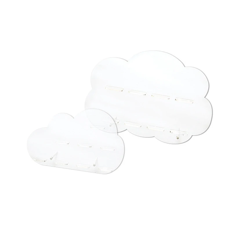 

1Pc Clear Cloud Acrylic Cupcake Donuts Holder Wedding Dessert Biscuits Display Rack Kitchen Bakeware Cake Stands
