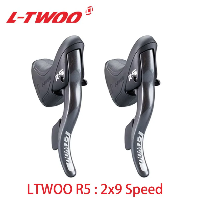 LTWOO R5 Road Bike Derailleur 2X9 Speed Road Bike Shifters&Shift Cable Gear Lever Brake Bicycle Parts For Shimano 9s/18s Seris