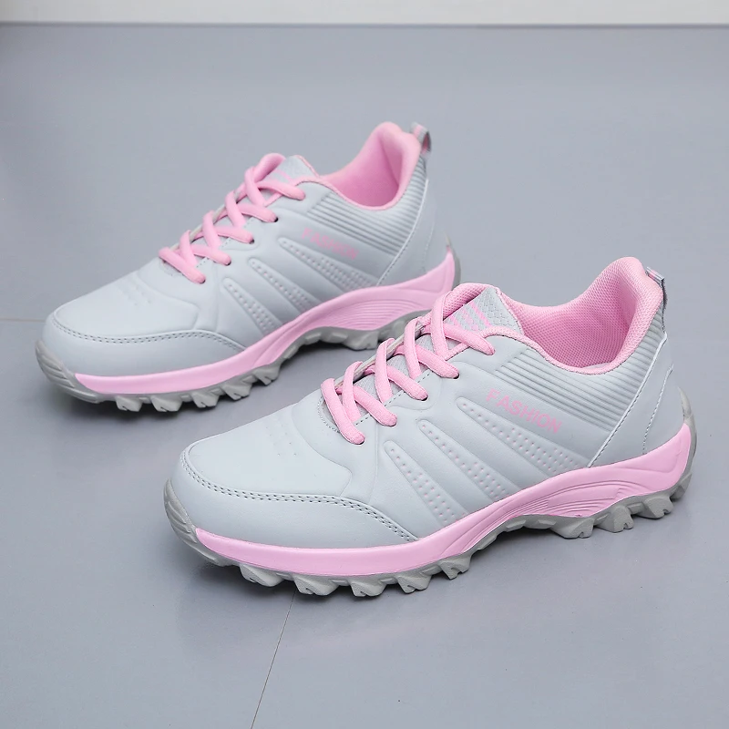 

WHNB 2022 NEW Platform Women's Shoes Casual Sports Shoes Leather Increase Soft Non-slip Walking Shoes Sneakers