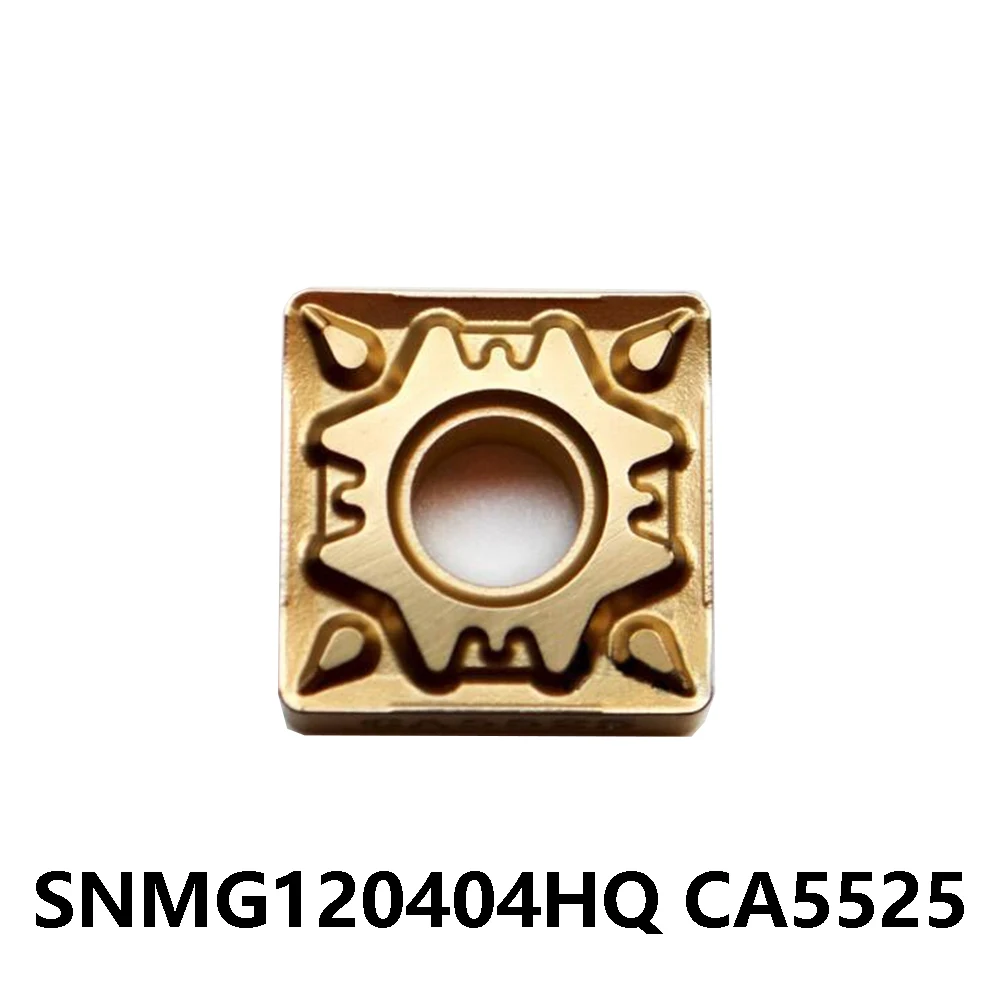SNMG 120412 HQ CA5525 SNMG433HQ 90 ° Вставки Оригинальный токарный станок с ЧПУ Токарные