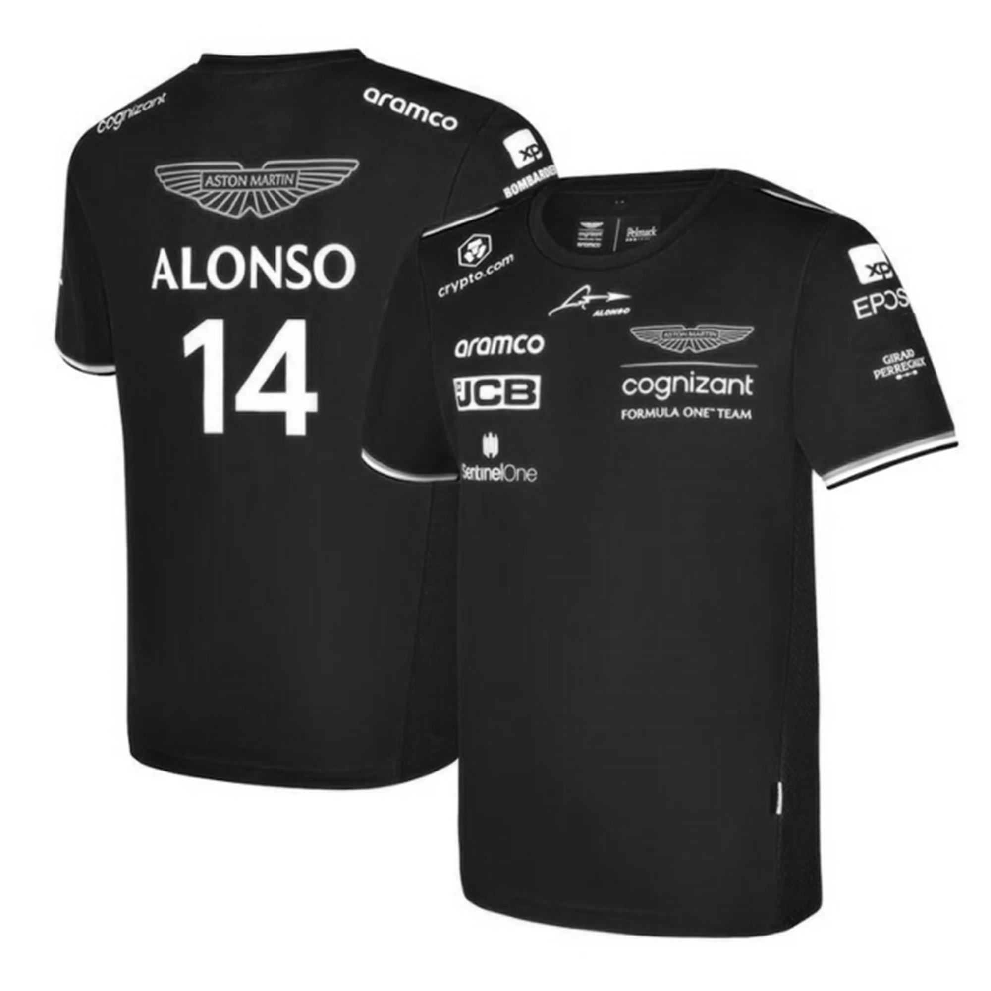 

F1 Aston Martin Racing Team T-shirts Mens Fernando Alonso 14 STROLL 18 Kids Tee Shirt Tops Formula One Jersey Summer Clothes