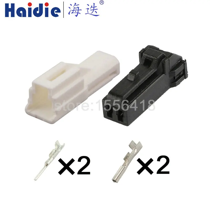 

1 Set 2 Pins automotive connector 7123-7624 7122-7624