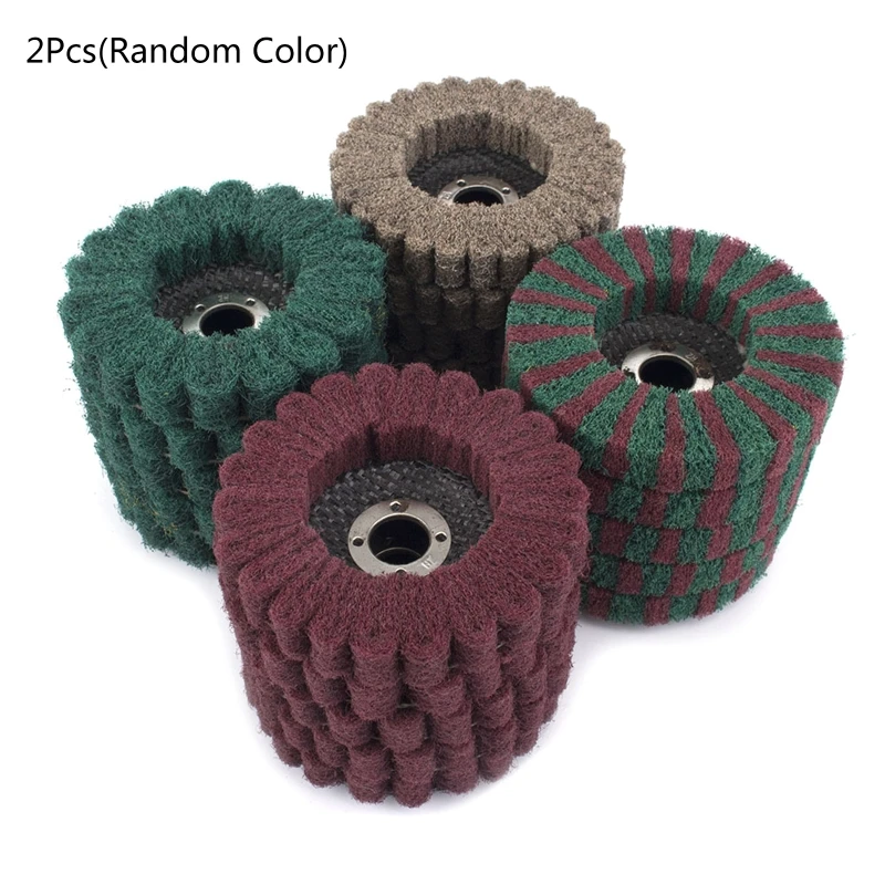 

Nylon Flap Discs Buffing Wheel Flap Discs 150mm Polishing Buffing Pads for Car Paint Wood Angle Grinder Die Grinder R9UF